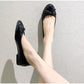 Women's Ballet Flats with Arch Support and Cushioned Insole, Slip-On Design