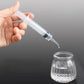 Ear Irrigation Syringe with Angled Rubber Tip and Controlled Plunger, 12mL Capacity