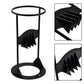 Firewood Splitter with Reinforced Wide Base and Rounded Top Handle, Cast Iron Construction