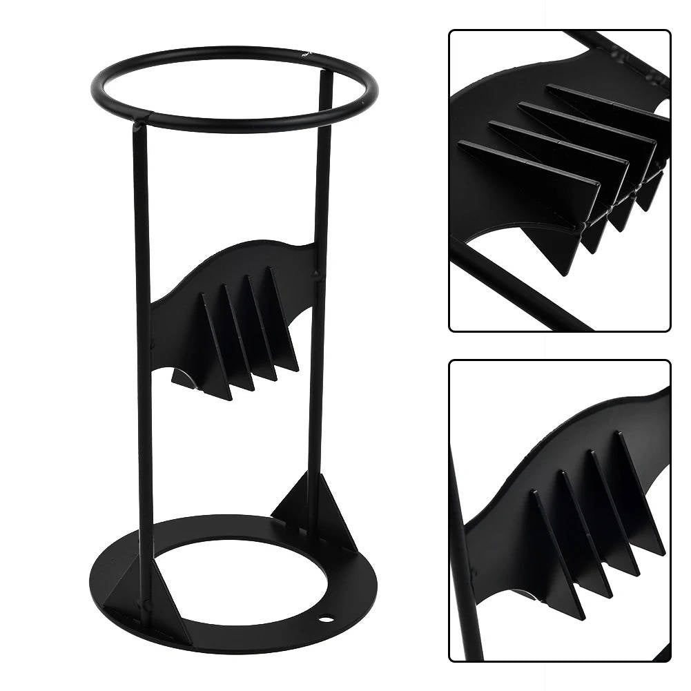Firewood Splitter with Reinforced Wide Base and Rounded Top Handle, Cast Iron Construction