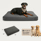 42 Inch Indestructible Durable Dog Bed for Aggressive Chewers, Waterproof Chew Proof Crate Mat