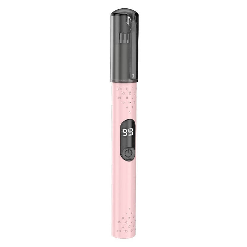 Portable Electric Nose Hair Trimmer, USB Rechargeable, No Pulling, Compact Trimmer for Nose, Ear & Eyebrow Hair