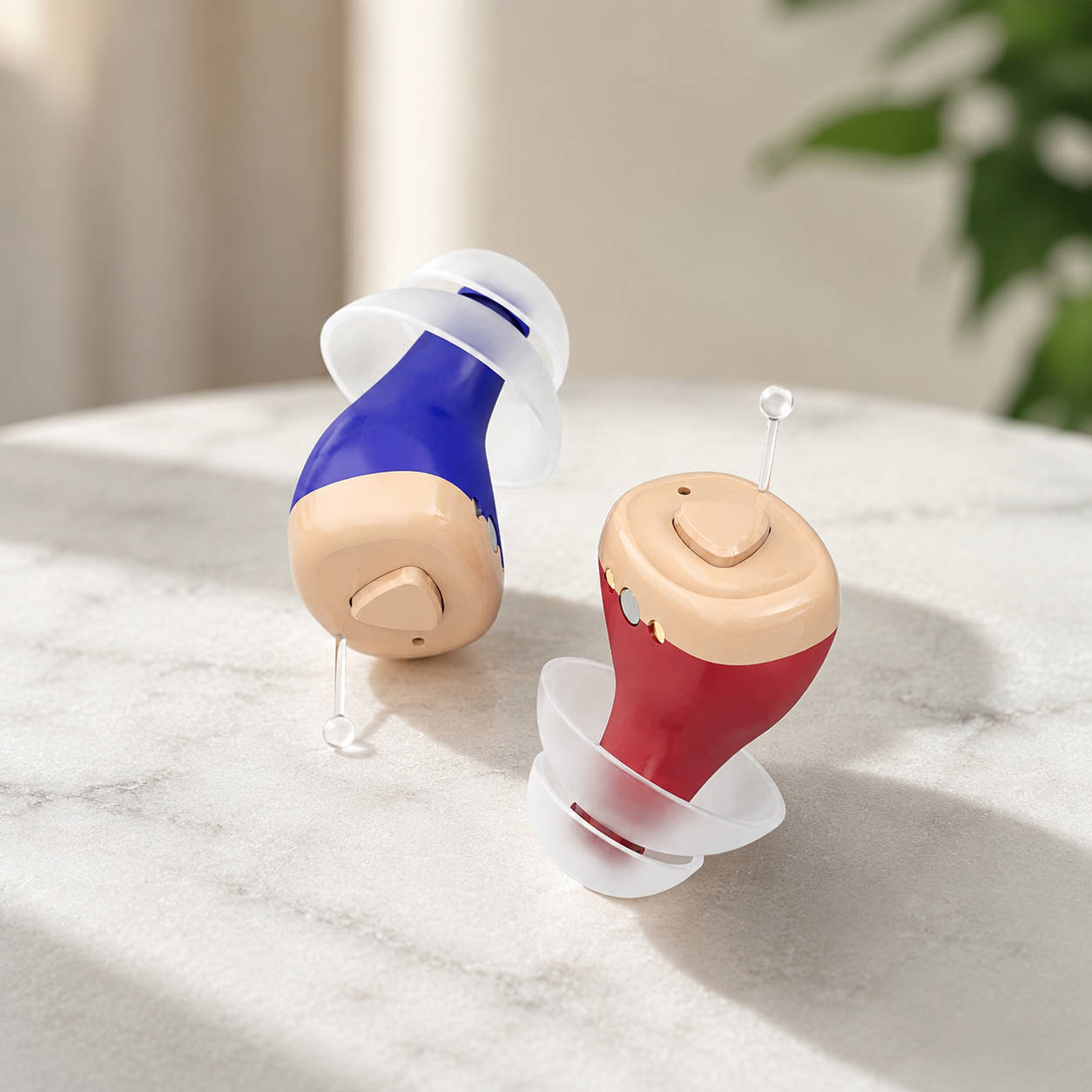 Mini Invisible Hearing Aid, 6 Channel Digital Chips with Intelligent Noise Cancellation