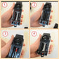Interactive Train Toy with Four Detachable Cars and Flashing Lights for Toddlers