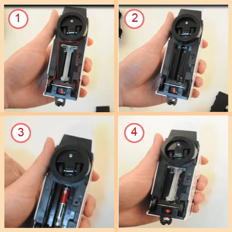 Interactive Train Toy with Four Detachable Cars and Flashing Lights for Toddlers