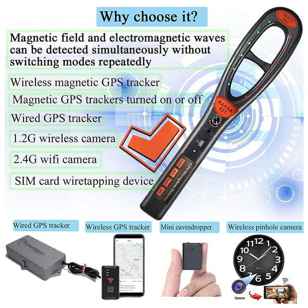 Advanced GPS Tracker and Hidden Device Detector