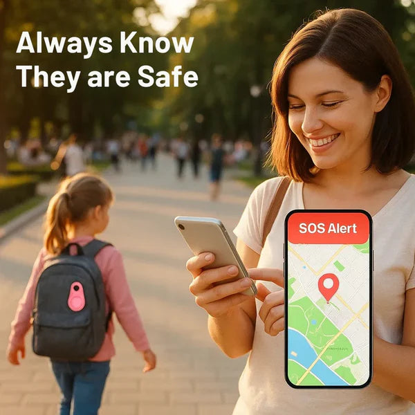 Compact Bluetooth GPS Tracking Tag