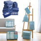 Packing Cubes for Travel Organization with Mesh Windows and Compression, 7-Piece Set