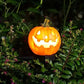Solar Pumpkin Pathway Lights with Automatic Dusk Sensor and Warm White LED