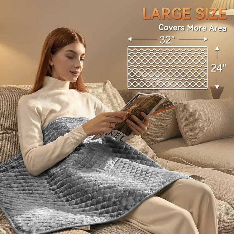 King Size Heating Pad for Back, Extra Large Electric Heat Pad for Full Body Comfort