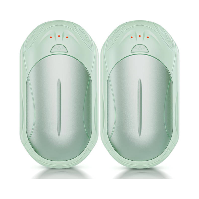 2 Pack Rechargeable Hand Warmers, AI Smart Electric Pocket Heaters with 20 Hour Long Lasting Heat for Outdoor Activities