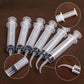 Ear Irrigation Syringe with Angled Rubber Tip and Controlled Plunger, 12mL Capacity