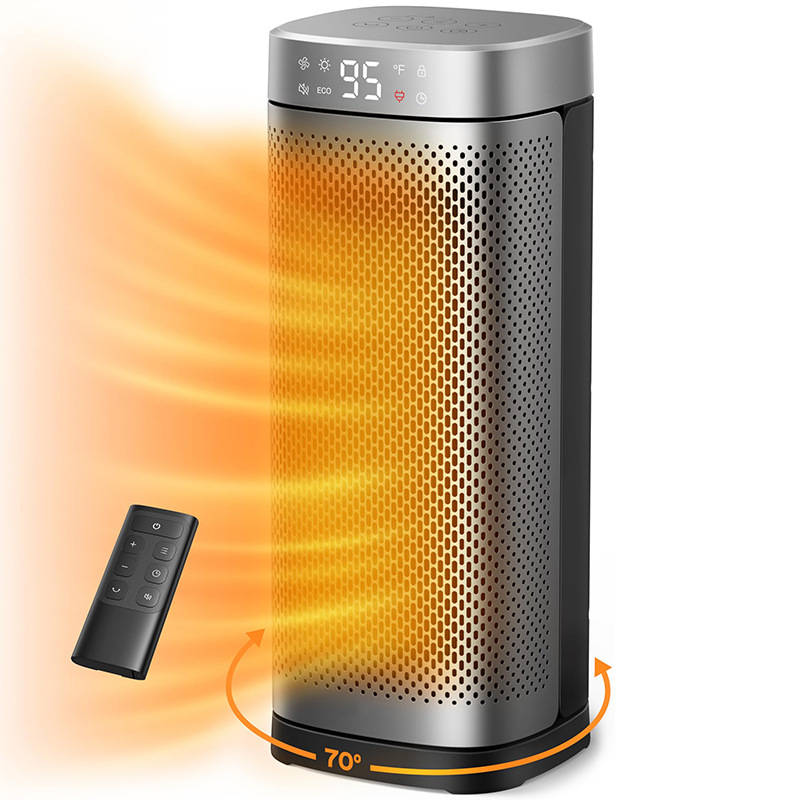 Space Heaters for Indoor Use, Portable Electric Heater with Adjustable Thermostat for Home, Office & Bedroom