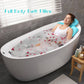 Full Body Bath Pillow for Bathtub, Thick Tub Cushion, Head, Neck & Back Support, Luxury Bath Headrest