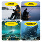 Underwater Fishing Camera, 65ft Cable, Infrared Night Vision, 4.3 Inch HD IPS Display, Portable Fish Finder
