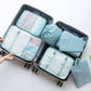 Packing Cubes for Travel Organization with Mesh Windows and Compression, 7-Piece Set