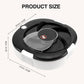 Automatic Fly Trap with Rotating Arm and Removable Collection Tray, USB Rechargeable All Vera Mart