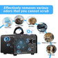 Ozone Generator, Odor Eliminator 70000mg, High Capacity Ozone Machine, Odor Removal Up to 6000 Sq.Ft, Ionizer Ozonator for Smoke, Car, Basement and Pet Room