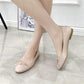Women's Ballet Flats with Arch Support and Cushioned Insole, Slip-On Design