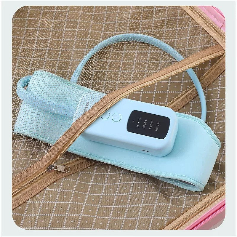 Wireless Massage Cap with Six Airbag Zones and Adjustable Heat, Multi-Area Use