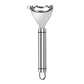 Stainless Steel Corn Kernel Stripper with Serrated Blade and Textured Handle