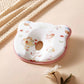 Infant Head Support Pillow with U-Shaped Groove and Silicone Core, Machine Washable