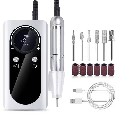 45,000RPM Rechargeable Electric Nail Drill