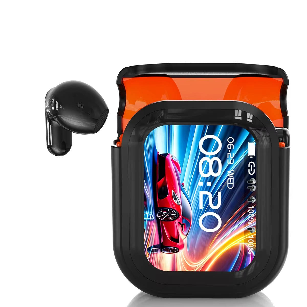 AI Translation Earbuds Real Time Language Translator, Wireless Bluetooth Smart Earbuds for Travel Multilingual Communication