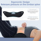 Office Chair Lumbar Support Pillow, Memory Foam Backrest Cushion for Lower Back Support