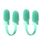 Finger Toothbrush for Dogs and Cats with Dual Design and 800 Bristles