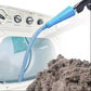 Flexible Dryer Vent Cleaner with Universal Vacuum Attachment and Deep Duct Reach