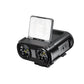 Rechargeable COB LED Headlamp with Motion Sensor, IPX5 Water Resistant 90 Degree Headlight for Running, Camping, and Fishing