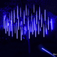Cascading LED String Lights with Snowfall Effect and 144 Bulbs, 6.5 Feet