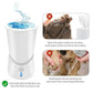 Dog Paw Cleaner with Rotating Silicone Brushes and Dual Speed Settings