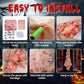 59-Inch Hanging Cocoon Corpse with Integrated Warm String Lights for Halloween