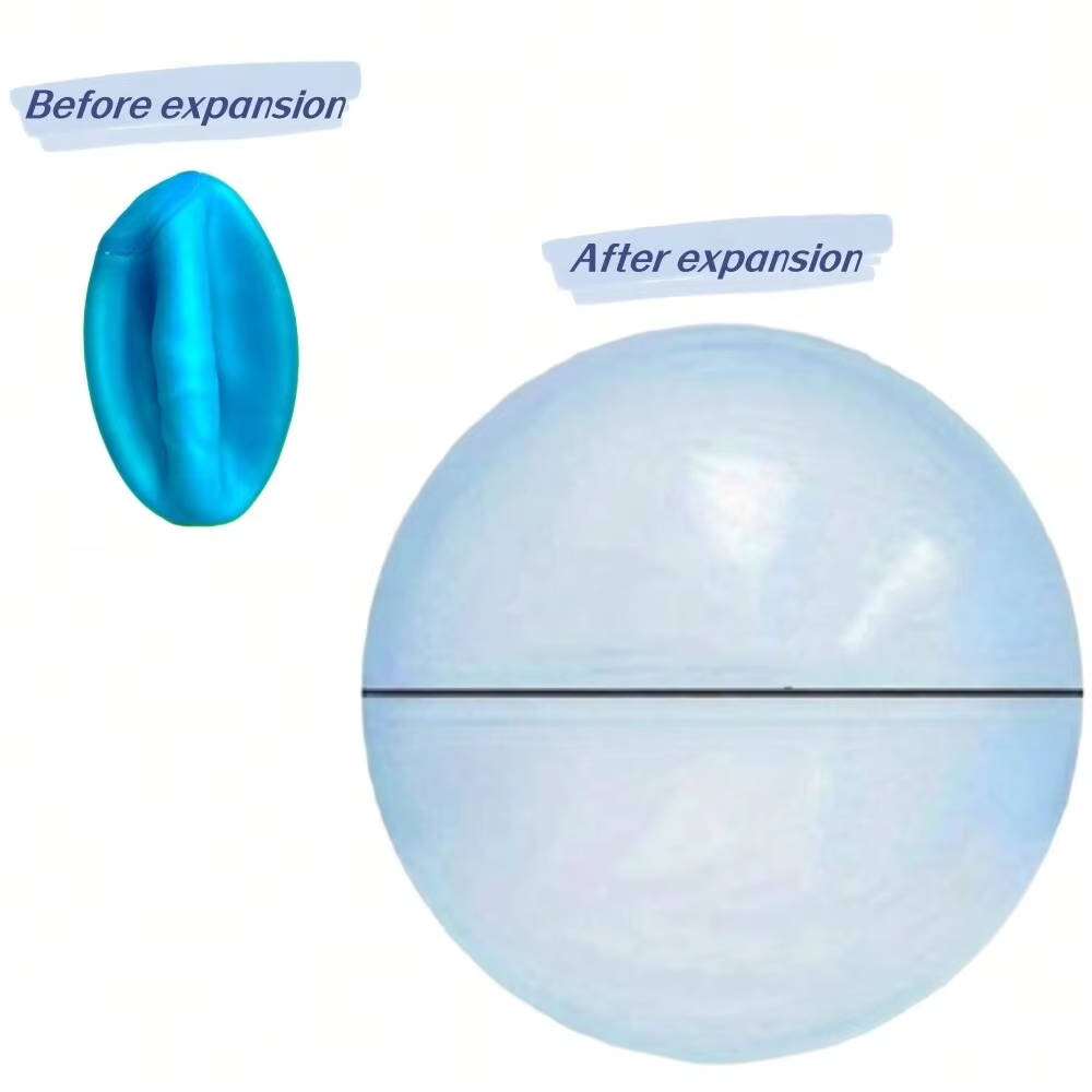 Giant Jelly Balloon Balls with Air and Water Fill, 3-Pack Set