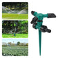 Rotating Garden Sprinkler Set with 360 Degree Coverage and Adjustable Spray Angles, 5 Pack