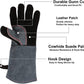 Extreme Heat Resistant Safety Gloves, BBQ Grill Welding Mittens, High Temperature Protective Gloves