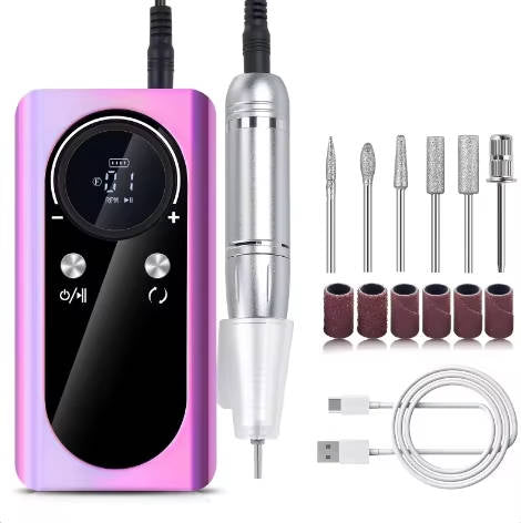 45,000RPM Rechargeable Electric Nail Drill