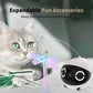2K Mini Pet Camera Robot, Movable Indoor Camera with App Control 2 Way Talk Night Vision Motion Detection