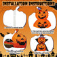 sjbackyard Halloween Collapsible Lighted Pumpkin Decoration Indoor Outdoor