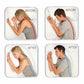 Ergonomic Side Sleeper Pillow With Comfort Ear Relief