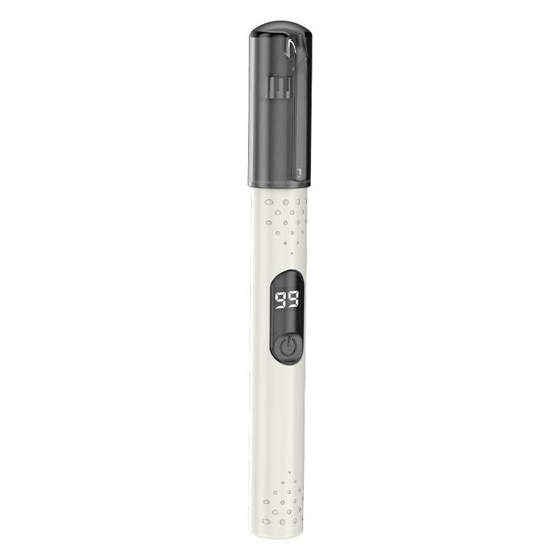 Portable Electric Nose Hair Trimmer, USB Rechargeable, No Pulling, Compact Trimmer for Nose, Ear & Eyebrow Hair