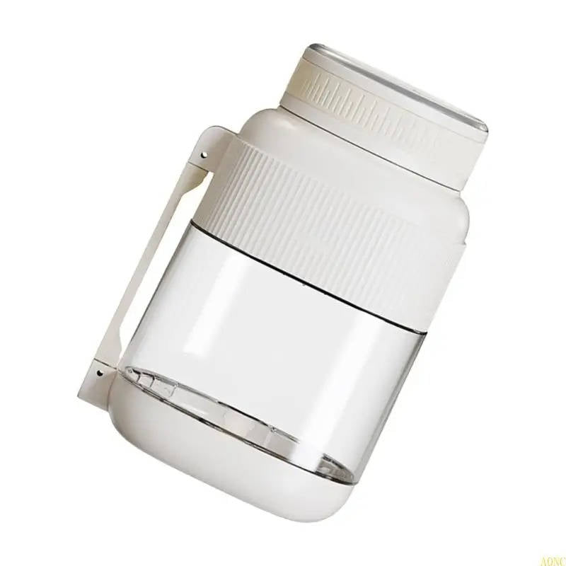 Portable Personal Blender, Type C Rechargeable Mini Blender for Smoothies and Shakes with Extra Lid and Shoulder Strap, Dishwasher Safe