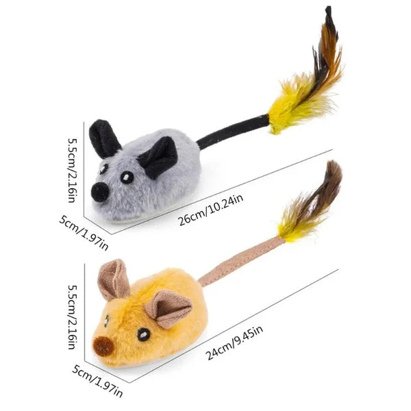 Motion-Activated Intelligent Mouse Toy for Cats