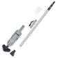 Cordless Pool Vacuum Cleaner with Dual Brush Heads for Above Ground Pools