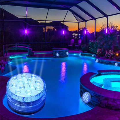 Underwater Pool LED Lights with Remote Control