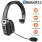 Trucker Headset, Noise Cancelling Bluetooth Wireless Headset with Microphone for Truck Drivers