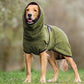 Dog Winter Coat with Reflective Strips and Soft Warm Lining, Water Resistant