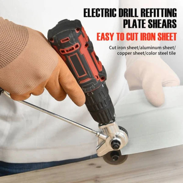 Heavy Duty Metal Cutting Adapter for Electric Drill